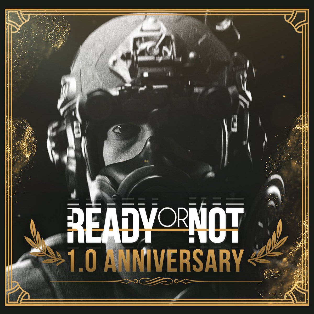 VOIDInteractive's tweet photo. Today we celebrate the 13th of December, the day that Ready or Not went gold!

We thank all of our community members that have stuck by us over the years of early access, developmental growing pains, and much, much more! https://t.co/3G6a1npcWa