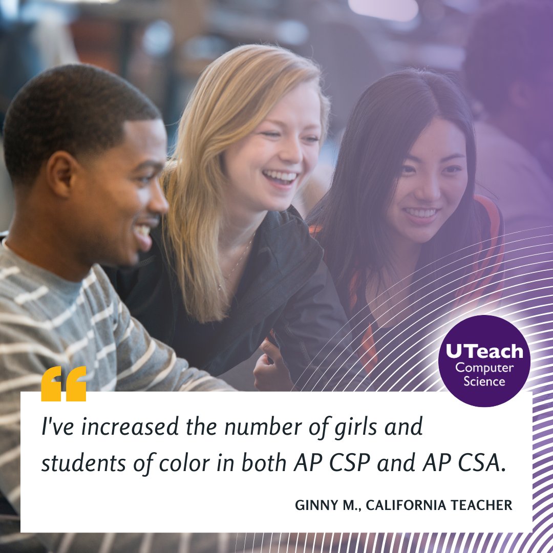 UTeachCS's tweet photo. It's been fun looking back on all the wins from #CS teachers & students this #CSEdWeek 🎉
As you look forward, check out student recruitment tips, CS hero posters, & resources from the #CSforALL community: https://t.co/giQR5eX5MW
#LookingBackLeapingForward @csteachersorg @NCWIT https://t.co/Ct5hqlu2UI