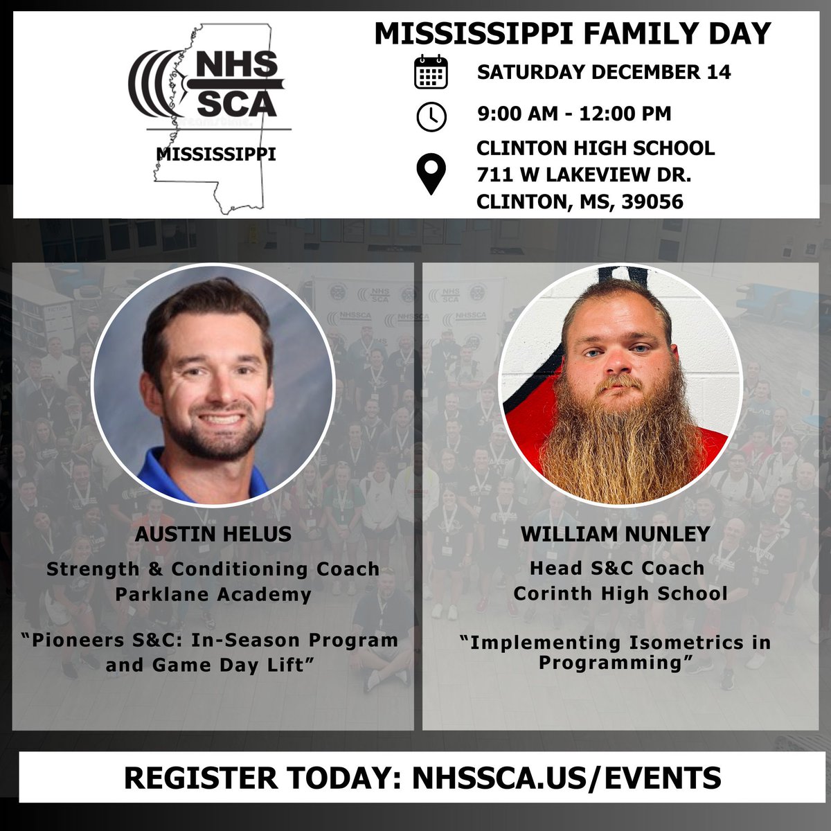 misshssca's tweet photo. Tomorrow is the day! At Clinton Junior High School. Excited to have everyone together and learn from some great ones. See yall at 9:00am!!!

@CoachHelus @CoachNunleyCHS https://t.co/anT9XNtd4u