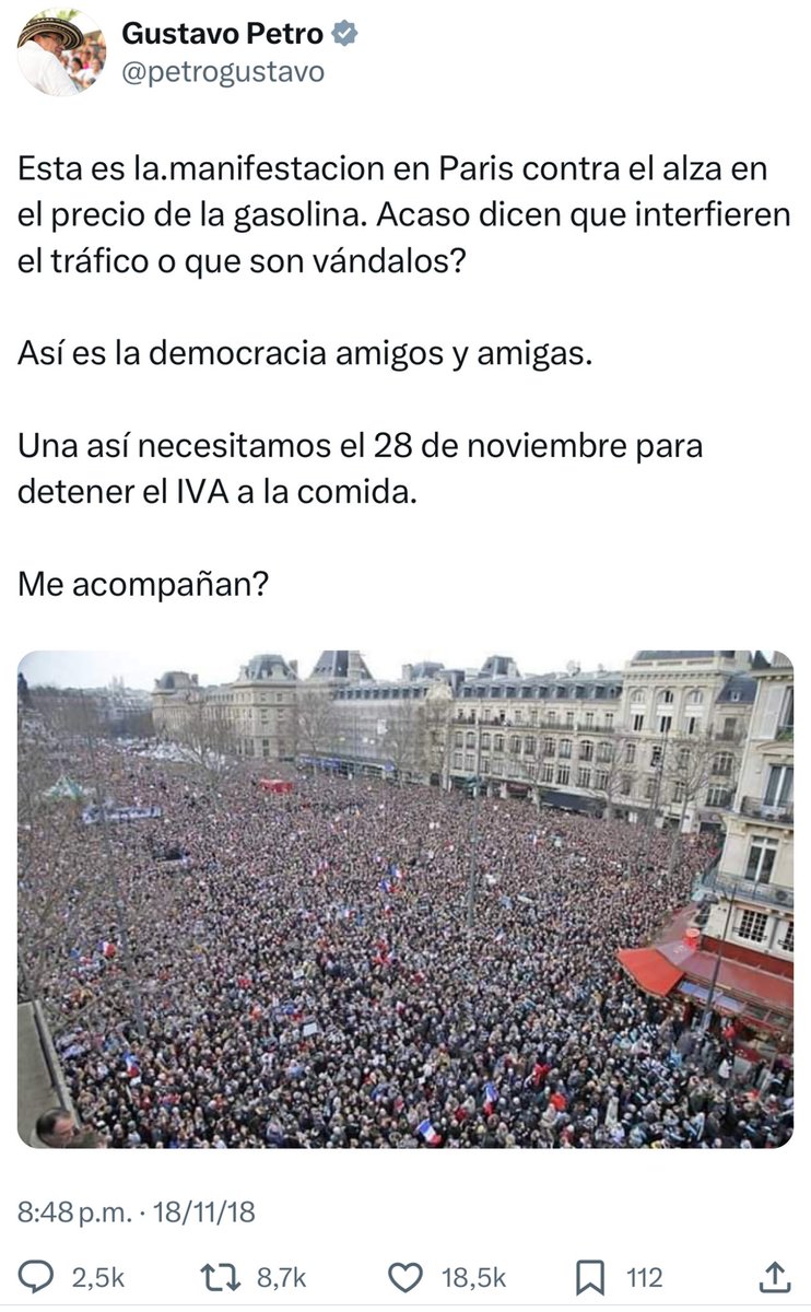 jrestrp's tweet photo. Presidente sigue usted mirando con “espejo retrovisor”? Me pregunto desde cuándo va a empezar a gobernar?. 

Todos los gobiernos en Colombia reciben deudas que deben cumplir y honrar, y nadie suele quejarse y menos dos años y medio después. Sin embargo le recuerdo que el gobierno anterior y aún en la gestión de Ocampo, logramos tres años seguidos de disminución de deuda publica y del déficit fiscal (ver gráficas). Tristemente usted entre 2023 y 2025 vuelve y aumenta deuda y el déficit. Sabe porque ?? Porque USTED ES EL REY DEL DERROCHE !! Usted ha aumentado entre 2023 y 2025 los gastos de funcionamiento en 20% anual !!! Cuando la economía crece cerca del 1%!!! No le parece además absurdo que sus gastos de nómina y de contratos de burócratas (OPSs) por honorarios en estos dos años crecen más del 150%!!! Eso no lo aguanta ningún presupuesto y así tristemente usted ha aumentado la deuda más de 170 billones de pesos pera pagar bucrocracia !!

Con respecto al cierre del diferencial de precios de gasolina celebró sus decisiones, para lo cual como se dice aquí en este tweet se le dejó el presupuesto y el marco fiscal para hacerlo!! Debimos subir gradualmente los precios so pena de afectar a los más vulnerables con eventual inflación de alimentos de más del 100%, que se evitó. Pero siempre dejando el FEPEC saneado a nuestra salida y recursos proyectados para cubrir lo necesario mientras se cerraba el diferencial de precios. 

 https://t.co/SII7pLeTFK

Aunque, si fuese coherente, no entiendo porque sigue manteniendo subsidios en ACPM. Simplemente hay que ser coherentes. De otro lado, la mayoría de la gasolina se usa en microempresas y por personas de escasos recursos en motocicletas y autos. 

Más incoherente la forma como usted se opuso a los incrementos de gasolina y también a los aumentos de precios a los alimentos vía impuestos (cuando eran oposición) , llamando a marchas y manifestaciones. Y terminó subiendo ambos !!  Con más costos de combustibles y los impuestos “saludables” a alimentos .

Finalmente le dejó unas preguntas que le ayudarían a cuadrar su presupuesto y cumplir con las obligaciones que le corresponden a un jefe de estado en economía: 

1. Esos valores que asumió en los gastos mientras se cerraban a los diferenciales de precios de gasolina  y que dejamos presupuestados, eran pagos por una sola vez … le pregunto porque los volvió gasto recurrente en burocracia ?? Allí tiene plata de sobra !! 

2. Cuéntele  al país en que está metida toda esa plata que eran pagos por una sola vez y usted la volvió gasto recurrente !! Pero explíquele a colombia Por qué los gastos de funcionamiento (sin pagos de fepec y sin pagos de intereses de deuda) crecen más que en toda la historia del país !!!! Excepto la pandemia … no le parece un poquillo exagerado tanto derroche ?? 

Y si quiere le ayudo con más ideas sobre lo del crecimiento. Al fin y al cabo nosotros logramos crecer entre el 8 y el 11% y usted tiene promedio a la fecha de algo cercano al 1% … allí hay como diez veces de razones para ayudarlo … pero por favor no le deje al siguiente gobierno la herencia del default,  pésima señal a las calificadoras de riesgo y al costo de financiamiento. 

Arranque por cuadrar el derroche del presupuesto del 2025!!