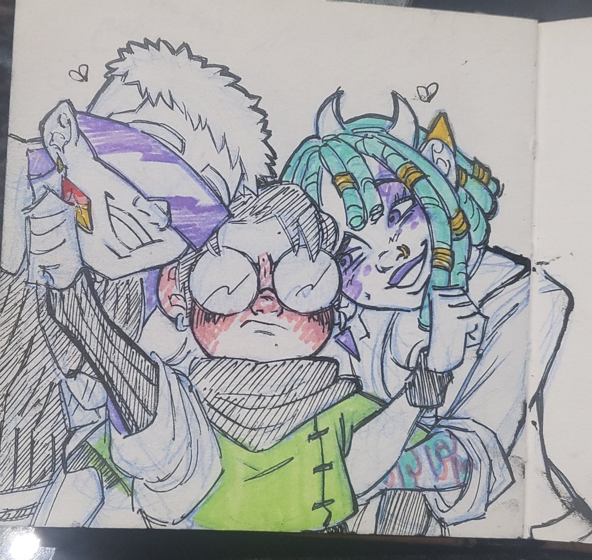Dogertin's tweet photo. Guys I can't stop drawing my groups dnd characters I'm their biggest fan

#DnD #sketchbook https://t.co/RVOwBNTGAC