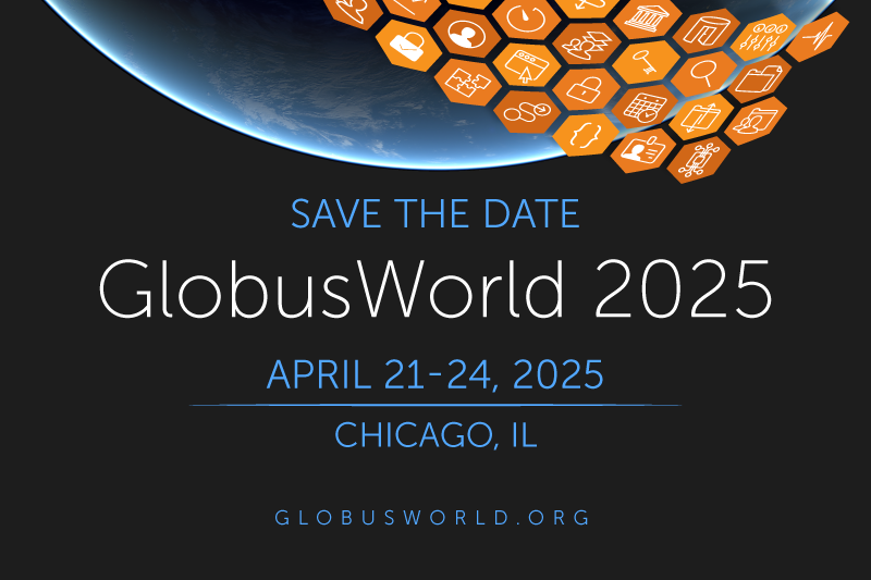 globus's tweet photo. Mark your calendars and join us at GlobusWorld 2025. Details can be found here: https://t.co/19fAavsdN1
#researchIT #datamanagement #scienceandtechnology https://t.co/XY76EsAeWf