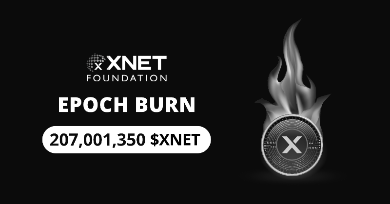 xnet_fdn's tweet photo. Epoch 53 $XNET Burn 🔥 has been completed 📶

Updated Total Supply: 1,579,486,861
Total XIP-10 burns: 820,474,650