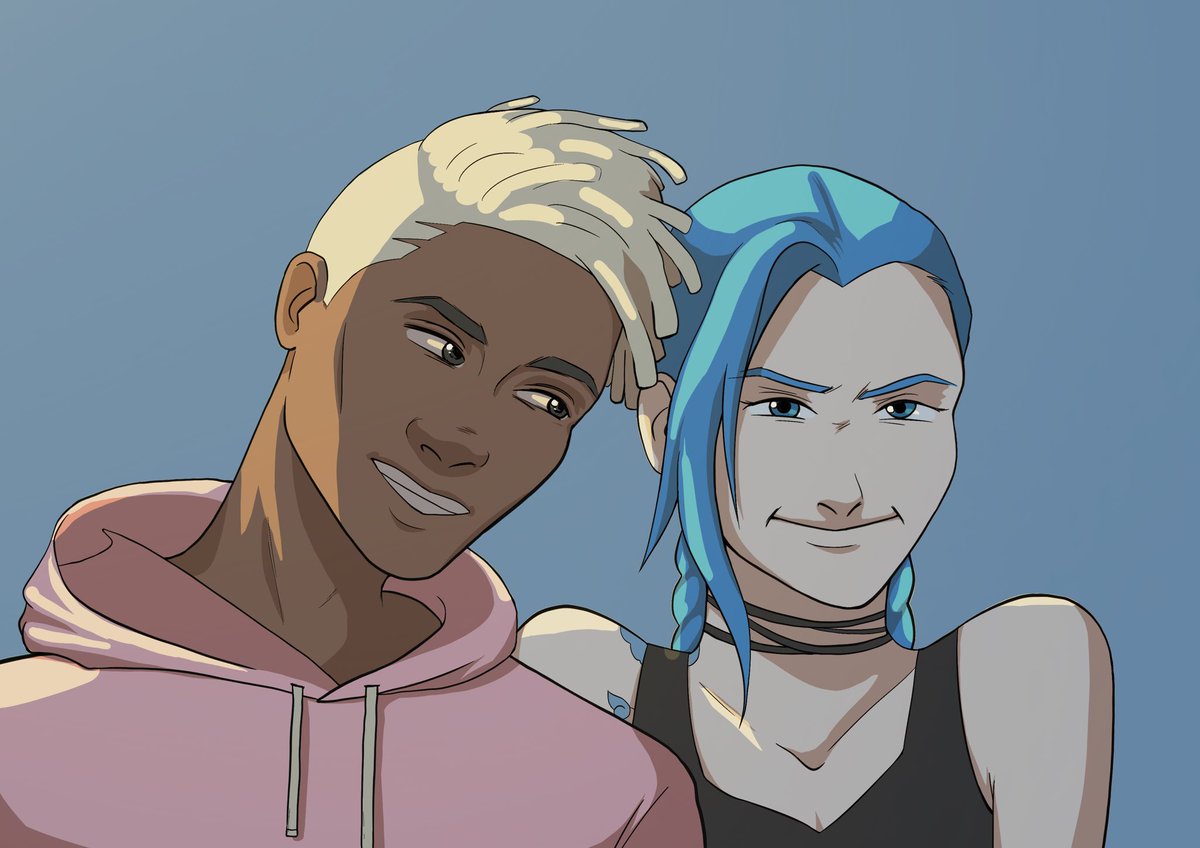 kiraeller's tweet photo. She sooo crazzzzyyy I love her!!!!

#arcane #timebomb #ekko #jinx #powder https://t.co/7tDC9dz16e