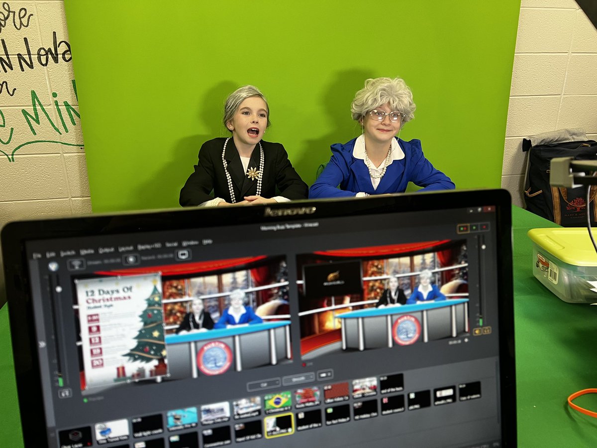 When it’s wax museum day but you’re an anchor on the morning announcements! Check out our two  <a href="/GovernorKayIvey/">Governor Kay Ivey</a> ’s presenting out Buzz! 
<a href="/MaryBAustin/">Mary B. Austin Elementary</a> <a href="/mcpsstech/">MCPSS Information Tech Dept.</a> <a href="/MobilePublicSch/">MobilePublicSchools</a> 

youtube.com/live/Yw9DVWQx3…