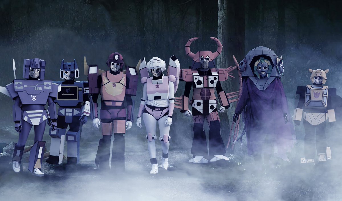 cybertronicband's tweet photo. Rolling out with my bots today be like https://t.co/leRujAPUNm
