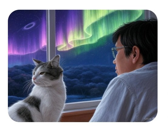 Grok me dessine/mes tweetx ... cela aurait pu être au bord de Gargantua