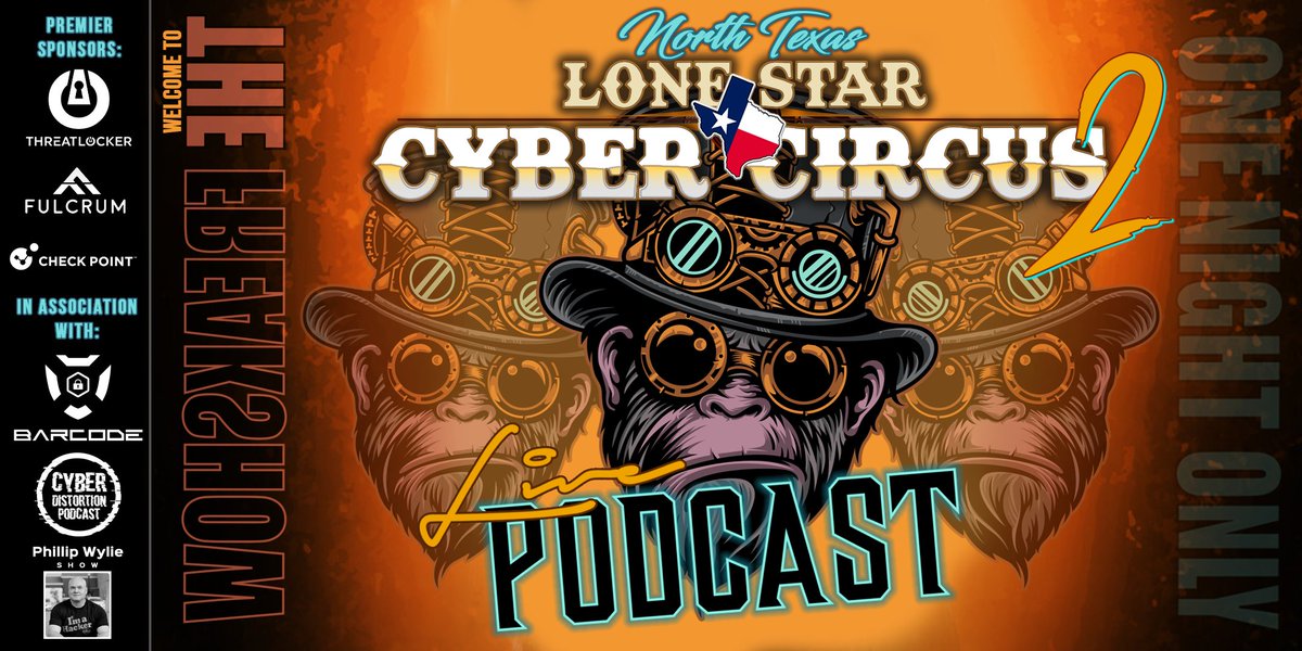 Cyber Distortion would like to introduce the two newest members to our CCN (Cyber Circus Network) of podcast  talent. The incredible <a href="/sociosploit/">Hutch (Cyber Cognition)</a> and <a href="/hacker_213/">Len Noe</a> from "Cyber Cognition Podcast" are now part of the CCN family. Welcome, guys!! We look forward to working with you!