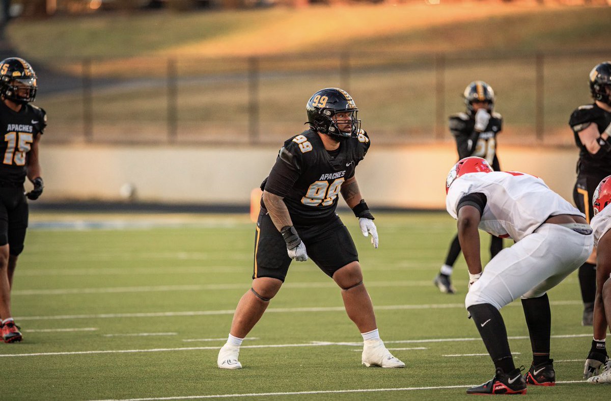AA is officially in hand‼️‼️
Height: 6’2
Weight: 305
Position: NG/DT
<a href="/CoachAjPatai/">Coach Aj</a> <a href="/CoachJacobsonTJ/">Coach Tanner Jacobson</a> 
Film: http: hudl.com/v/2QeNf0