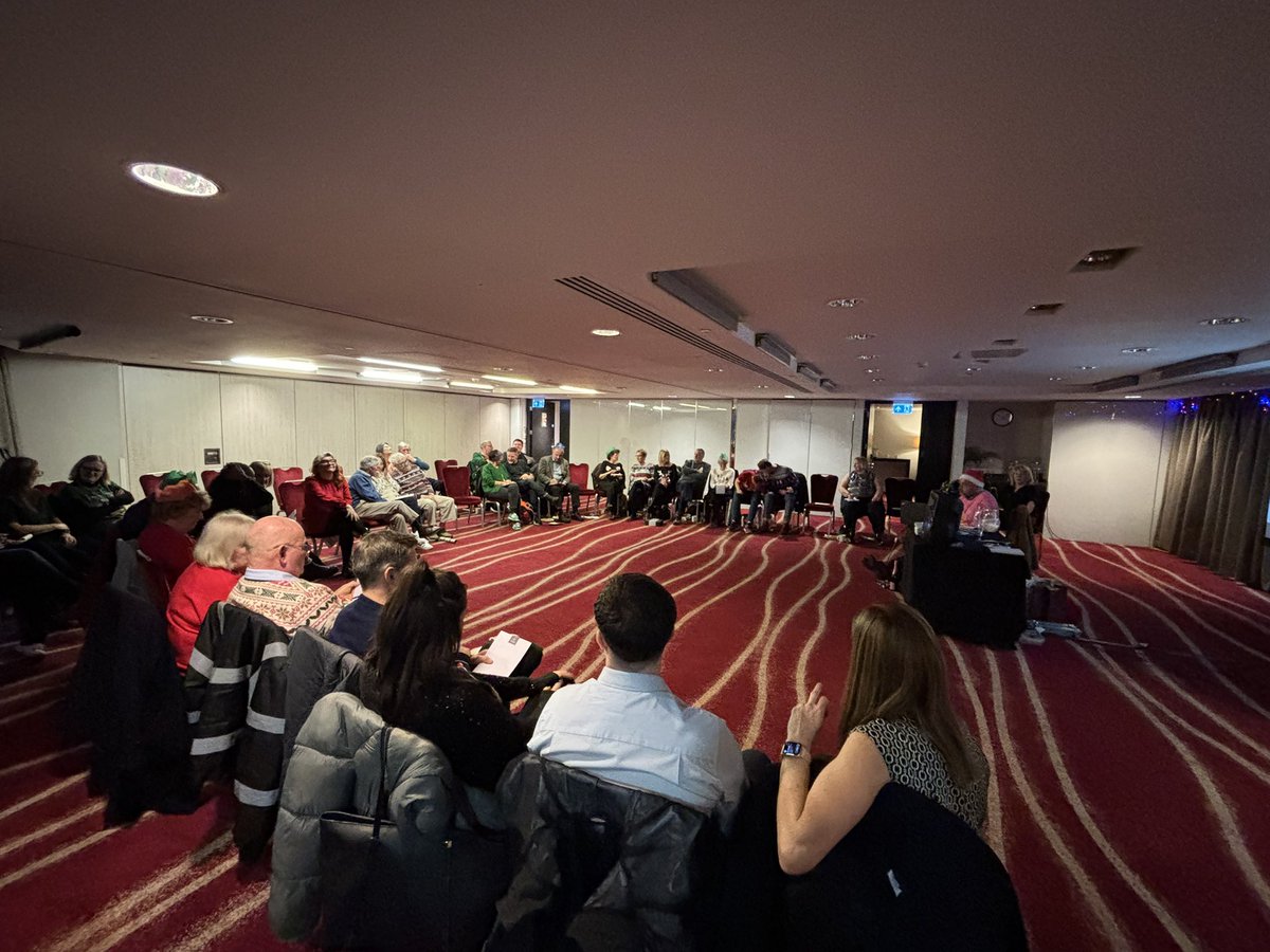 Another great xmas meeting of <a href="/MesoYorkshire/">MESSY</a> complete with quiz, raffle and xmas jumper competition. No wins for me but a great afternoon and plenty of Xmas cheer…and pork pie ☺️<a href="/irwinmitchell/">Irwin Mitchell</a> <a href="/yorkshireSARAG/">Yorkshire and Humber Asbestos Support Group SARAG</a> <a href="/Mesouk/">Mesothelioma UK</a> <a href="/skinnee71/">simon bolton</a>