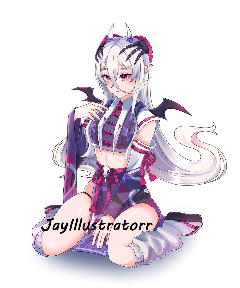 JayIllustratorr's tweet photo. 𝙒𝙝𝙖𝙩 𝙙𝙤 𝙮𝙤𝙪 𝙢𝙚𝙖𝙣 𝙄 𝙘𝙖𝙣'𝙩 𝙗𝙞𝙩𝙚 𝙮𝙤𝙪? 😈"   

𝘾𝙤𝙢𝙢 𝙙𝙤𝙣𝙚 𝙛𝙤𝙧  @BuyuMizu 🐍

#characterart #illustration #Vtuberart #OCart #jayart #jayillustratorr https://t.co/hWClz9P3MU