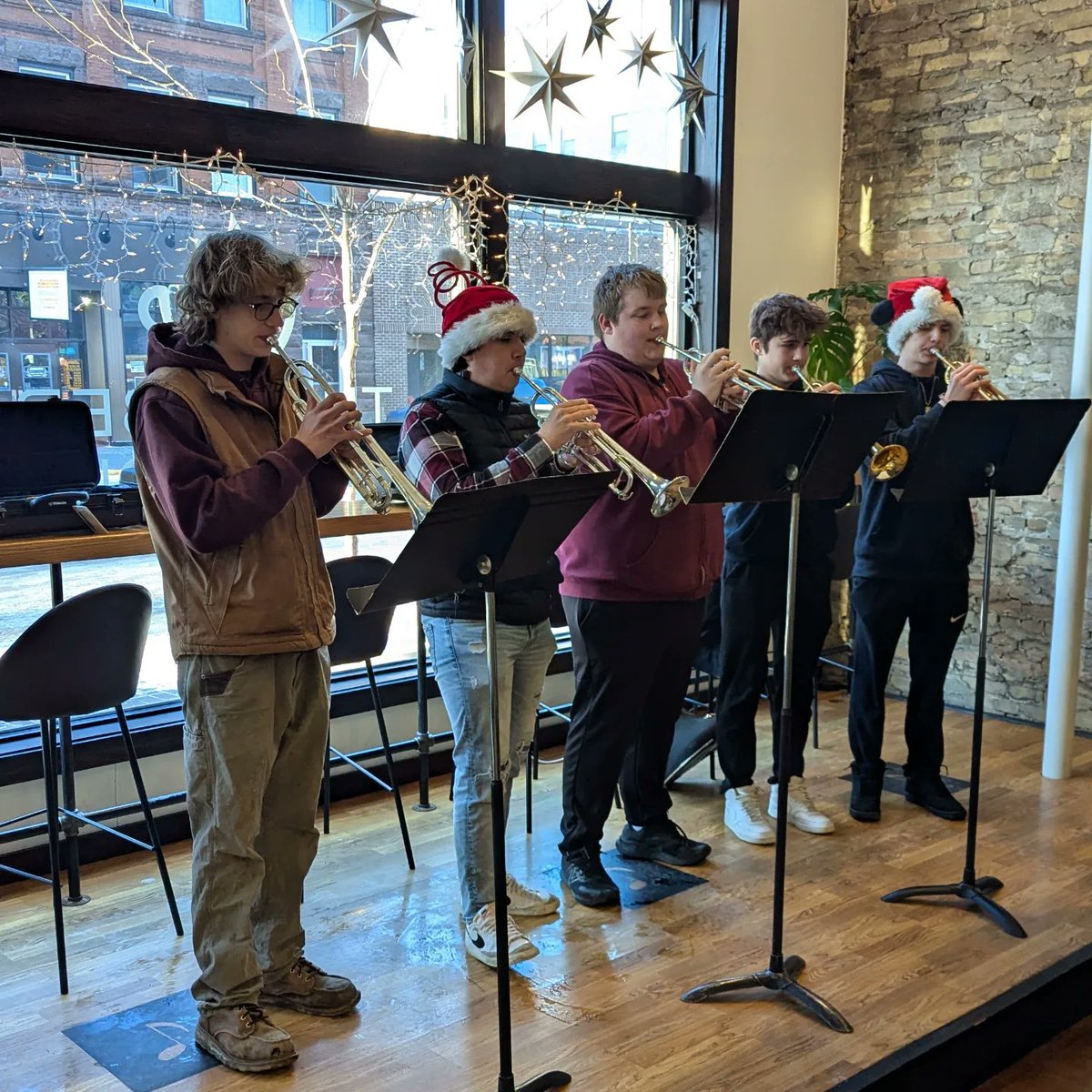 Today was Day 2 of caroling in the community! Spreading musical joy in grocery stores and coffee shops has been a fun and festive way to perform and give back to the community!

#HolidayCheer #ServiceThroughMusic 

<a href="/GFC_Activities/">GFC Activities</a>