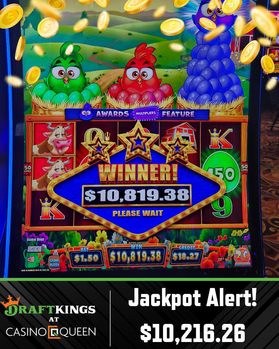 DKatCQ's tweet image. 🍀✨ Today is Lucky Friday the 13th! Check out these extra lucky recent jackpot winners! Get in on the action and who knows—tonight might just be your lucky night! 🍀🤞 #FridayThe13th #LuckyNight
See what we have to offer this weekend: bit.ly/3FySkAo