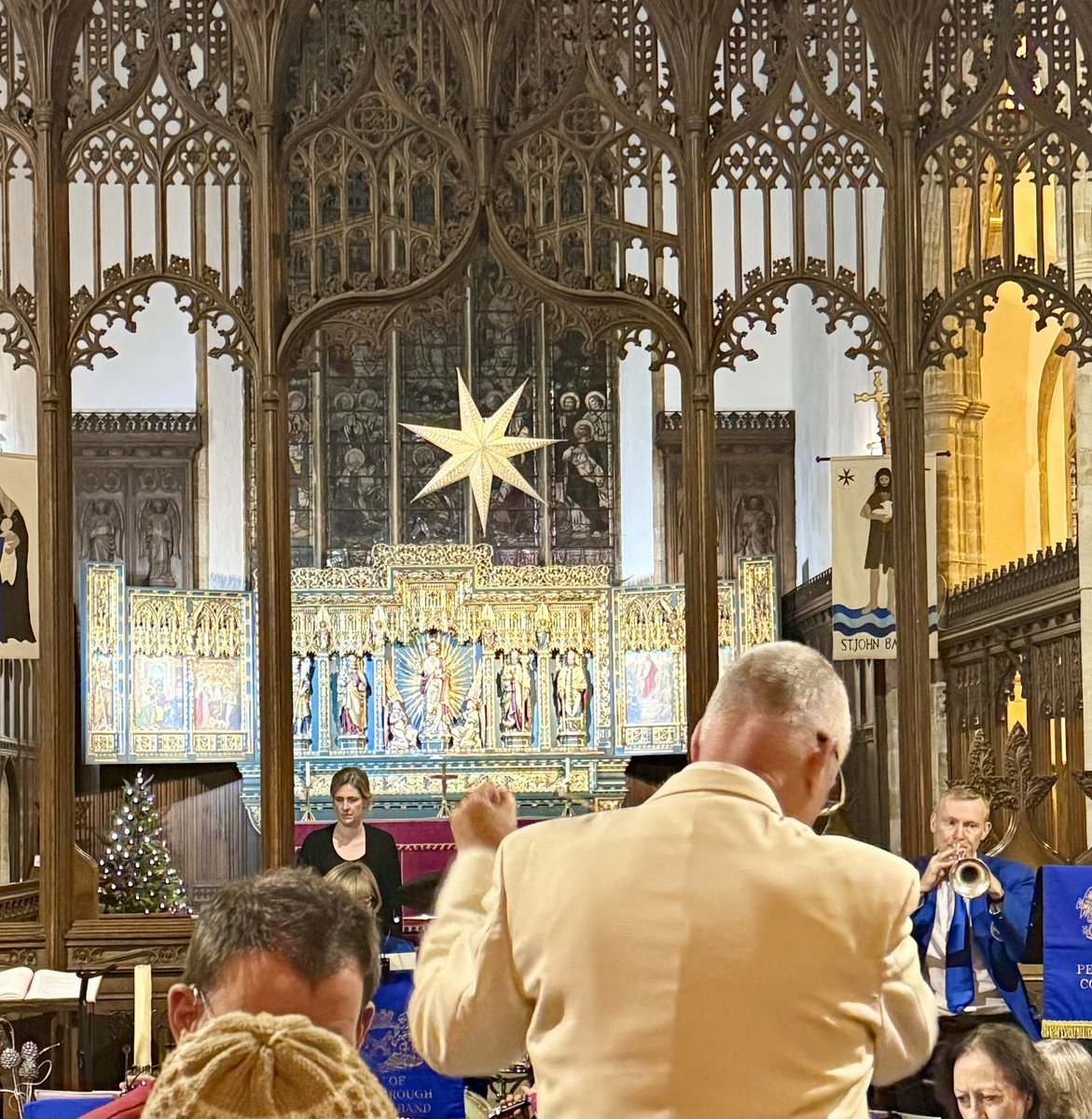 Joy to the world!

A wonderful evening of carol singing <a href="/StJohnsPborough/">St John's Peterboro</a> 

Thank you to City of Peterborough Concert Band, St John's Junior Choir and Peterborough Cathedral Junior Choir.

A glorious start to the weekend.