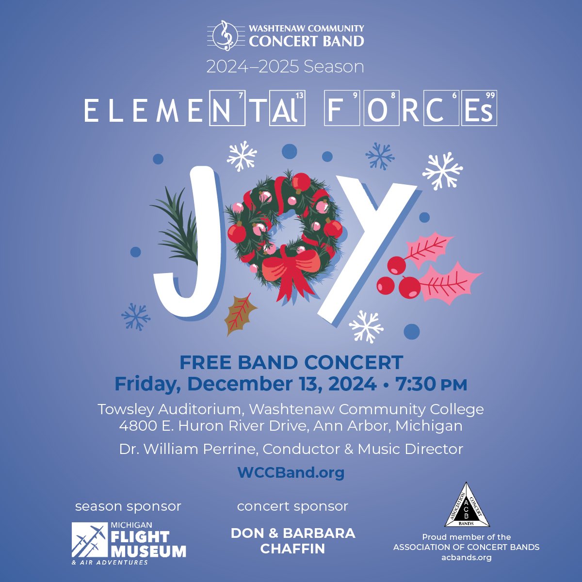 It’s the most wonderful time of the year! Our annual free holiday concert is tonight, so throw on your festive outfit and come join us for music and snacks!! 🎄