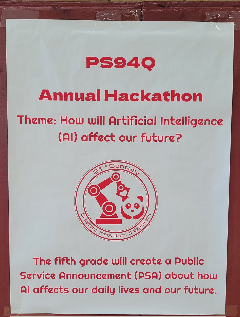 Laura Avakians (@94qdaviddporter) on Twitter photo #collaborate #explore #Hackathon #ArtificialInteligence ๐๐ผ๐พ๐ค <a href="/PS94DavidPorter/">PS94 David D Porter</a> <a href="/PS94Makerspace/">Ellie Chung-Glus @PS94Q Makerspace</a> <a href="/SevakAvakians/">Sevak Avakians</a> <a href="/OpenAI/">OpenAI</a> <a href="/GoogleForEdu/">Google for Education</a> #collaborate #explore #Hackathon #ArtificialInteligence ๐๐ผ๐พ๐ค <a href="/PS94DavidPorter/">PS94 David D Porter</a> <a href="/PS94Makerspace/">Ellie Chung-Glus @PS94Q Makerspace</a> <a href="/SevakAvakians/">Sevak Avakians</a> <a href="/OpenAI/">OpenAI</a> <a href="/GoogleForEdu/">Google for Education</a>