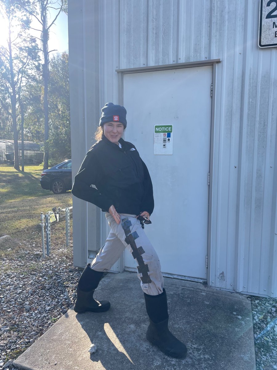 Audrey Goeckner (@pondgator) on Twitter photo Today’s spectrum of field fashion: fresh tactical waders and antique field pants 😜 Today’s spectrum of field fashion: fresh tactical waders and antique field pants 😜