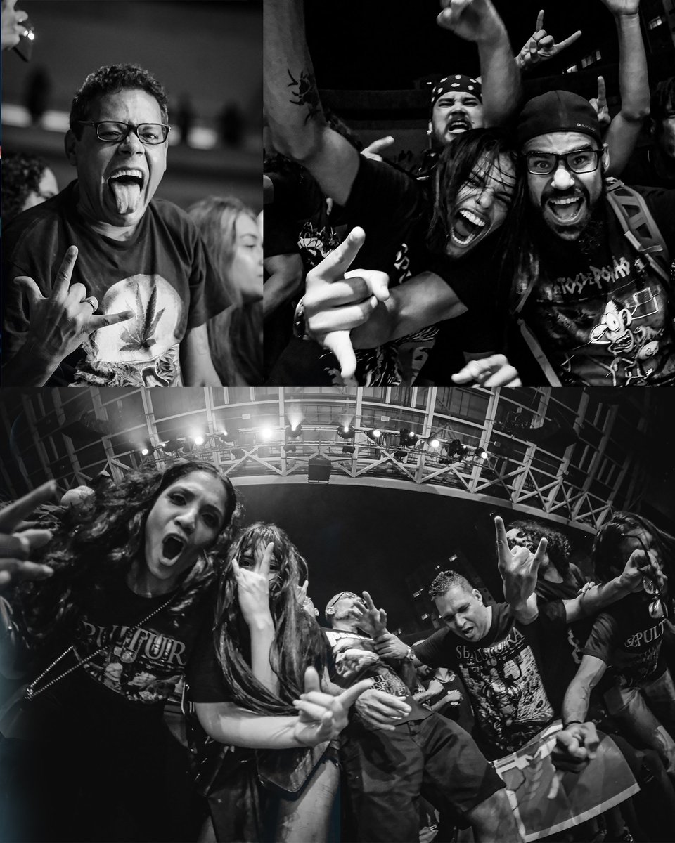 sepulturacombr's tweet photo. Show destruidor na noite de ontem Salvador, em plena quinta feira vocês mostraram que pra ouvir metal não importa o dia nem horário e colaram em peso com muita energia! 

Um show que não iremos esquecer! Recife, vocês são os próximos! 🔥🔥🔥 https://t.co/l1h0srBMVZ