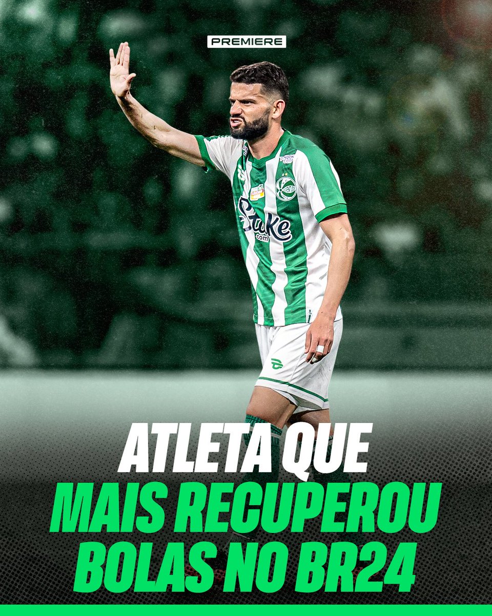 canalpremiere's tweet photo. Que Brasileirão fez o Jadson!
209 bolas recuperadas, o volante do Juventude foi o líder da estatística em toda a competição 👏
*Contém texto alternativo
#Premiere #BrasileiraoNoPremiere #Juventude #Jadson https://t.co/XQ0YO3pDEp