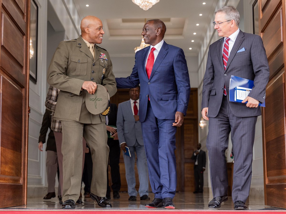 #MarineCorps Gen. Michael Langley, Commander, <a href="/USAfricaCommand/">U.S. Africa Command (AFRICOM)</a>, met with key leaders from across East Africa.
