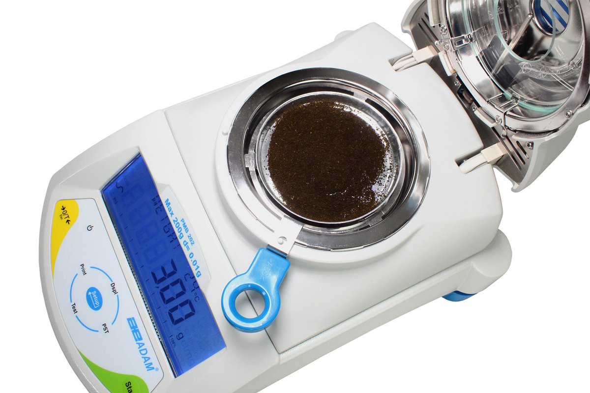 AdamEquipment's tweet image. PMB moisture analyzers offer the top value in their class with an automatic test-setting function that enables easy recall for frequent testing of the same items without additional user programming. Find the PMB here: zurl.co/h1EQh #analyzer #moisture #balance
