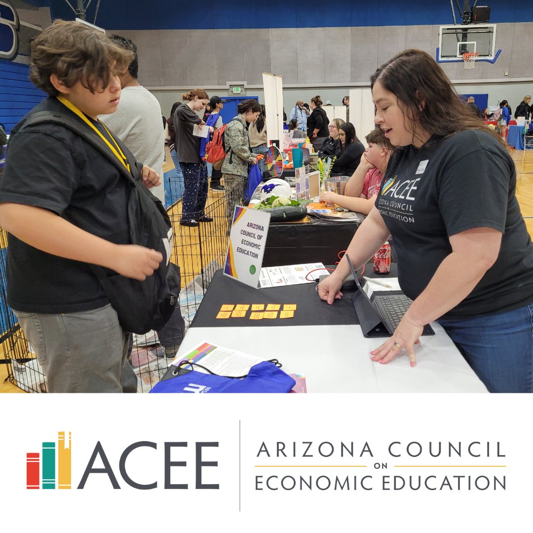Finishing the year strong! Robin Palmer and Teresa Mungai attended the Dobson High School Career Fair, guiding students in exploring exciting career opportunities. Inspiring the next generation to dream big! #CareerFair #ACEE #FinancialEducation