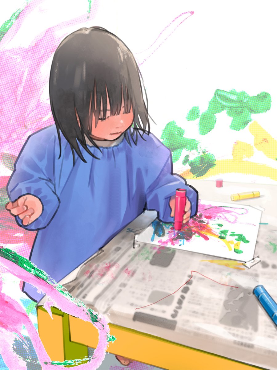 「こどもが出てくる絵本が描きたいです#私はこんな仕事がしたい#関係者に届くまでリツ」|24のイラスト