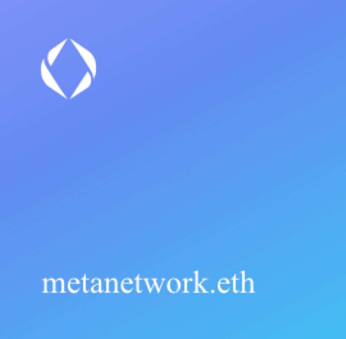 It's time to express I am the proud owner of metanetwork.eth 🤩