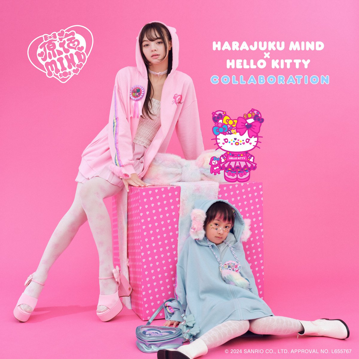 原宿MINDと #ハローキティ がコラボ！ 12/16（月）〜12/23（月）、東京