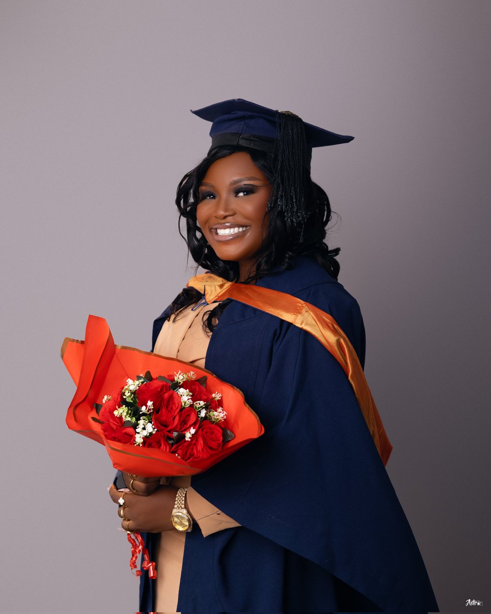 endowed_gloria's tweet photo. I did. Family and Friends did. God did!!!

Gloria Abosede, OWOLABI 

B Sc Ed. (Chemistry)
First Class Honours - 4.57/5.0
Best Graduating Student, Department of Science and Technology Education. https://t.co/pHPQ2L9PEM