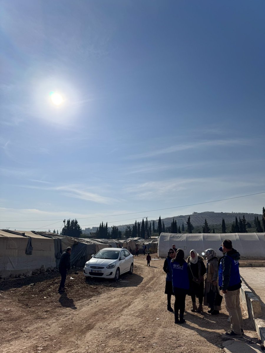 MikoAlazas's tweet photo. Visited camps in Afrin, Syria, where people displaced by recent fighting have fled - and where @IOMTurkiye and partners provided essential supplies to help them get through the winter.

Many stories of tragedy and loss, but all with hope for a better future.

@IOM_MENA @LowryJoe https://t.co/BSyUBINwAK