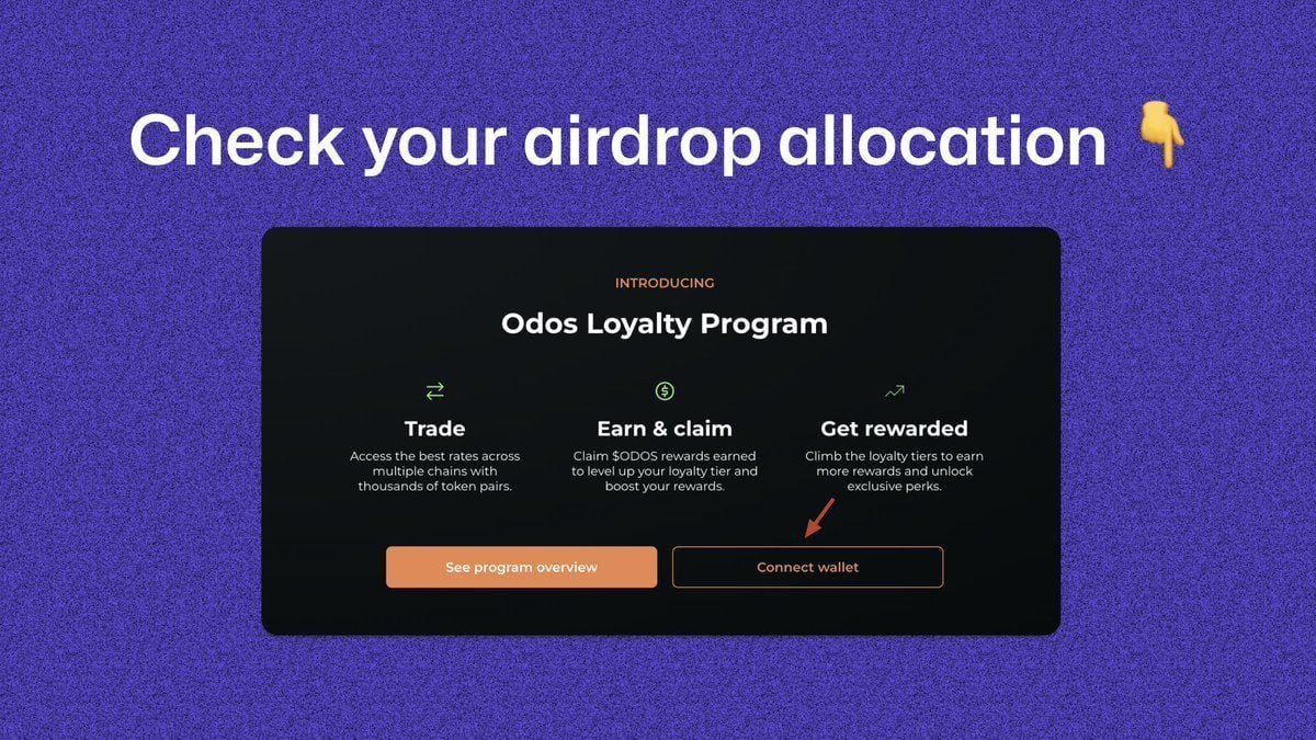 SSSSSS_BH's tweet photo. ⚡️Finally! #ODOS Airdrop live now!
Find out for how much $ODOS you are eligible:
➡️ https://t.co/S5nRSUuWaM
$ODOS is finally tokenizing on Dec 20 after 4 years!
#BLAST_L2 $BLUR #blastinvitecode #BLASTL2 #Blastcodes #Blur $BLUR #NFT #Airdrop #Web3 #ETH #Binance #EVM #DeFi #AI https://t.co/y70ZjMgGK6