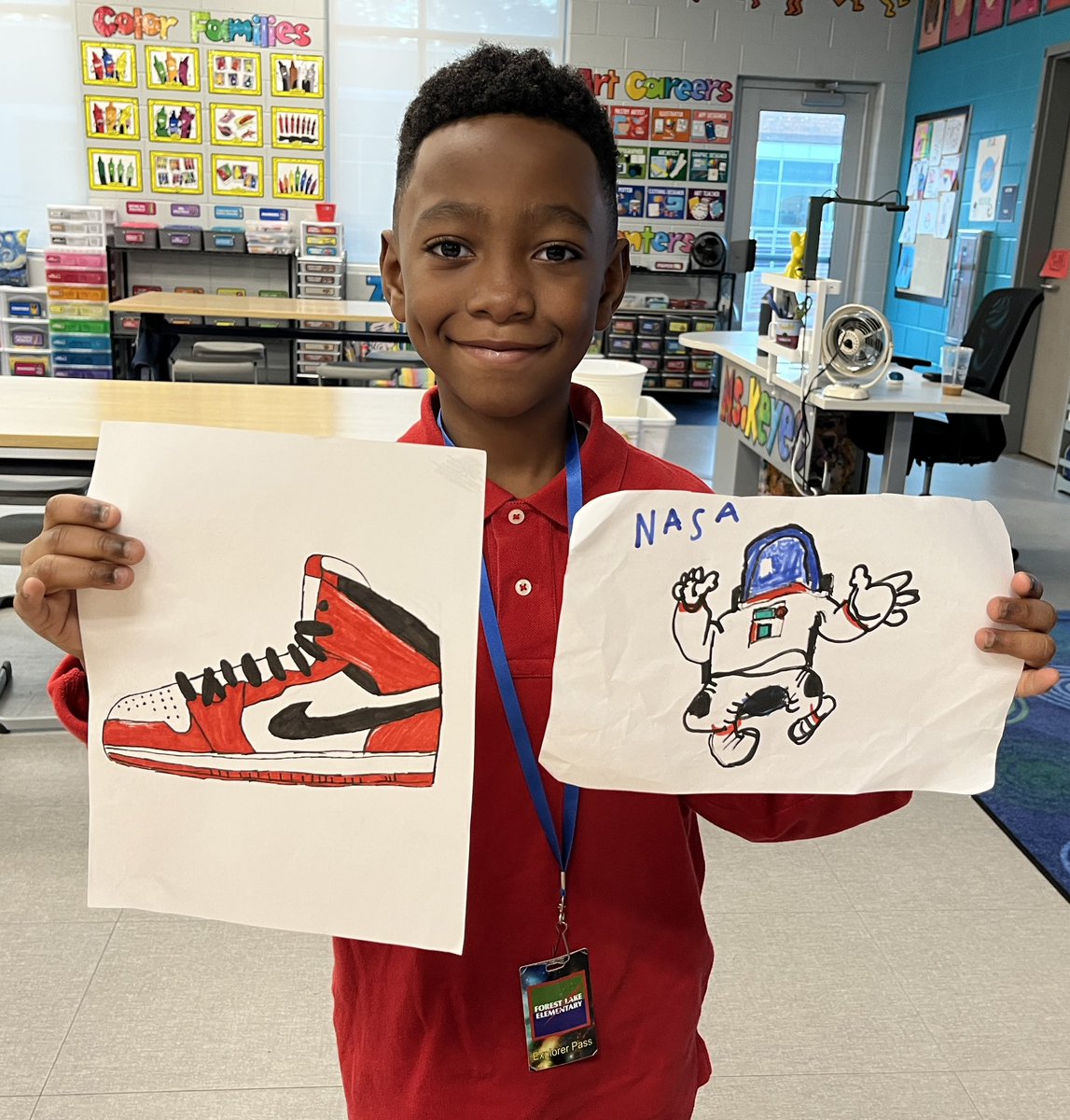 Jillian Keyes (@jkeyesart) on Twitter photo I love when students work on their art skills outside of the art room! This first grade artist was excited to show me what he has been working on! <a href="/ForestLakeEagle/">Forest Lake Eagles</a> <a href="/rthomas_FLE/">Rebecca Thomas</a> <a href="/Bjackson_FLE/">B Jackson</a> <a href="/RichlandTwo/">Richland School District Two</a> I love when students work on their art skills outside of the art room! This first grade artist was excited to show me what he has been working on! <a href="/ForestLakeEagle/">Forest Lake Eagles</a> <a href="/rthomas_FLE/">Rebecca Thomas</a> <a href="/Bjackson_FLE/">B Jackson</a> <a href="/RichlandTwo/">Richland School District Two</a>