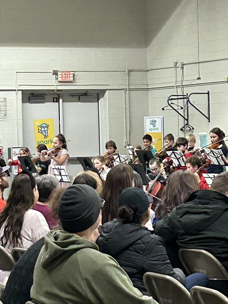 What a great way to end the day on Friday with a band strings concert #proud2Bmps