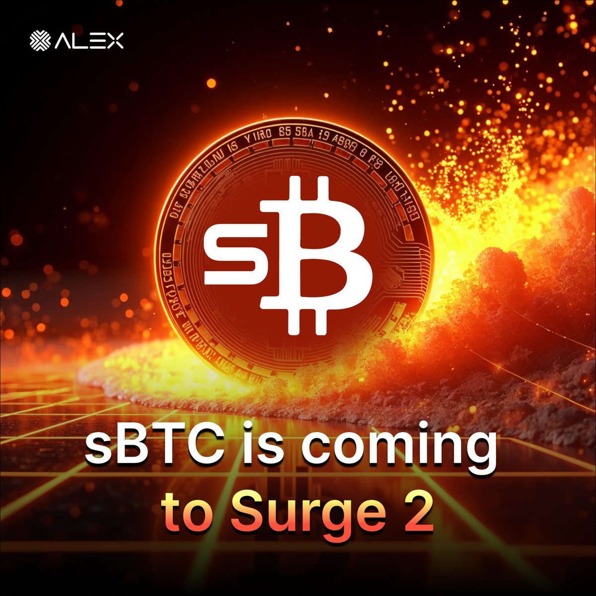 Get ready for the future of #BTCFi with sBTC! 🚀 🌉 sBTC is a fully  decentralized bridge between BTC and @Stacks 💎 It is directly integrated  into Bitcoin with 100% transparent 1:1