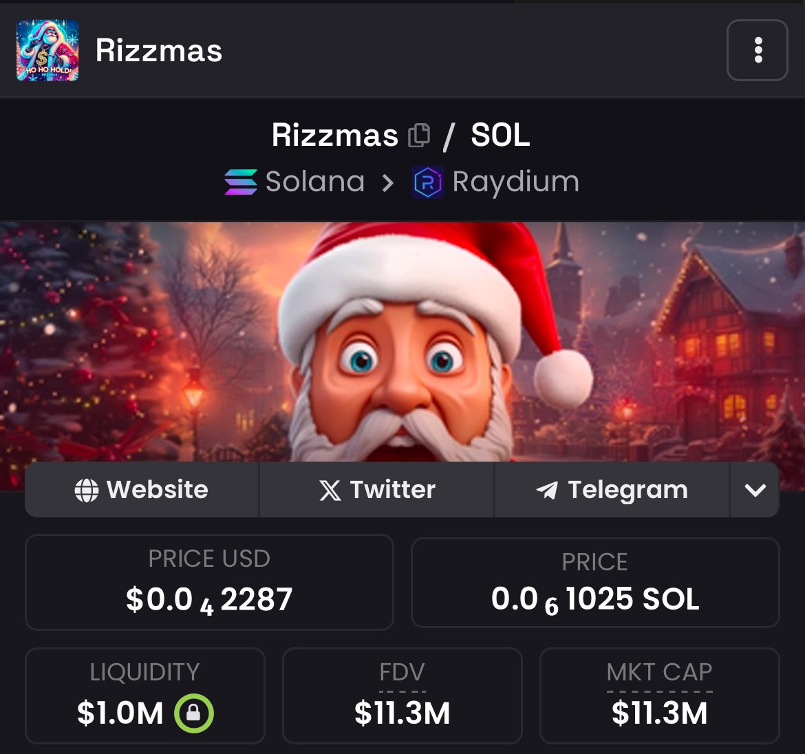 MemeHiveBuzz's tweet photo. Daily Community #BuzzCheck !ππ₯
$Rizzmas community, are you buzzing?!
#SolanaMemeCoin #Rizzmas https://t.co/MxGESuf4xp