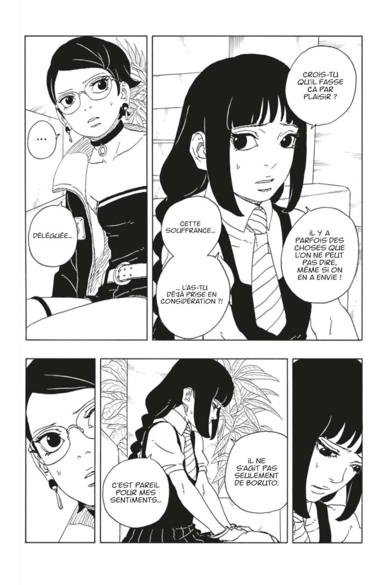 YamiGOAT15's tweet photo. Sumire fait trop la meuf c’est terrible. Genre Sarada n’a jamais prise en considération la souffrance de Boruto ? Qu’elle n’est pas empathique ? SARADA EST CELLE QUI SE BOUGE LE PLUS LE CUL POUR SON BORUTO, QU’IL PUISSE REVENIR… #BorutoTwoBlueVortex16 #Boruto96 https://t.co/SOK8IzWO8t