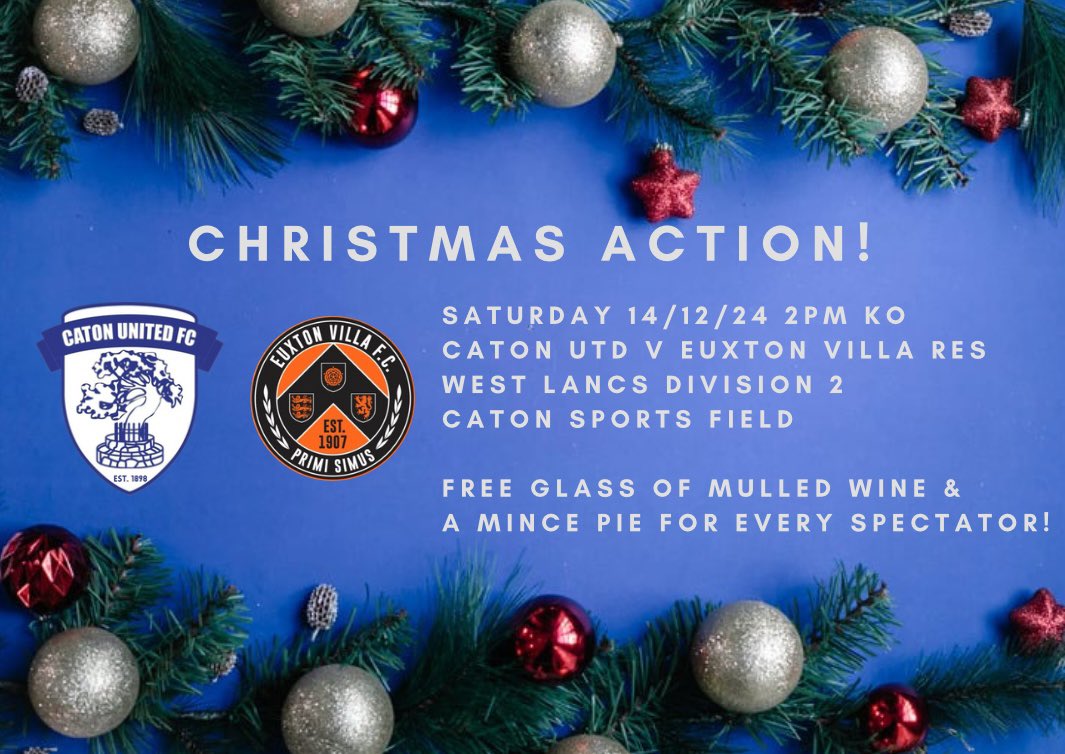 Caton United Football Club tweet media