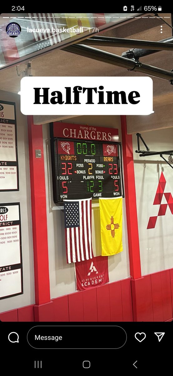 LCAthletics (@cueva_athletics) on Twitter photo Your Boys Basketball Team with a great first half in day two of the Academy Tournament. Keep grinding Boys.
<a href="/LCHS_Hubbell/">Brian Hubbell</a> <a href="/LCHS_MTapia/">Melanie Tapia</a> <a href="/PrincipalLCHS/">La Cueva High School</a> Your Boys Basketball Team with a great first half in day two of the Academy Tournament. Keep grinding Boys.
<a href="/LCHS_Hubbell/">Brian Hubbell</a> <a href="/LCHS_MTapia/">Melanie Tapia</a> <a href="/PrincipalLCHS/">La Cueva High School</a>