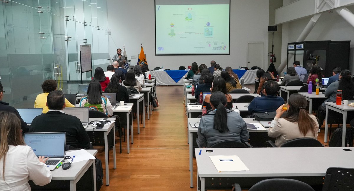 SRIoficialEc's tweet photo. ¡Fortalecemos conocimientos para mejorar el control sobre Precios de Transferencia y Operaciones Financieras en el sector minero!

Gracias a una capacitación de alto nivel con expertos internacionales, reforzamos nuestro compromiso para afrontar los retos en este sector.

🧵⤵️ https://t.co/WlDwWVHrHH