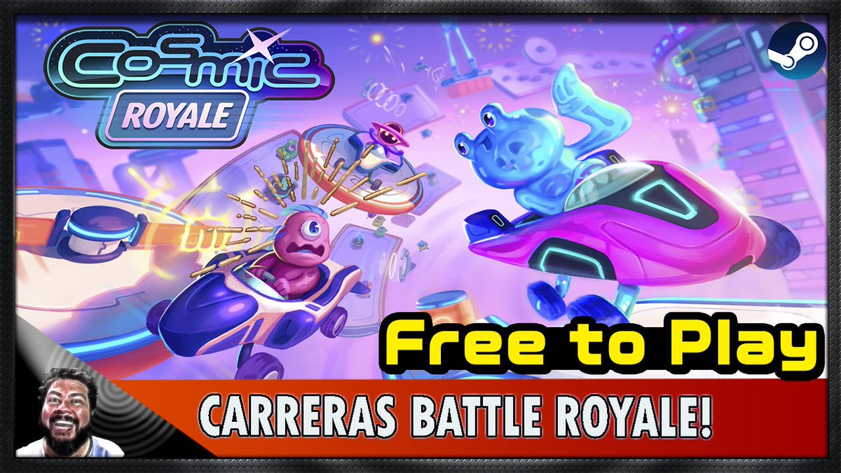 SoultakerSpike's tweet photo. ⭐️Cosmic Royale ⭐️ carreras battle royale - PC/ #cosmicroyale @EdenGames @Keymailer
https://t.co/FqAYKocvYv https://t.co/FYB2lIQx3U