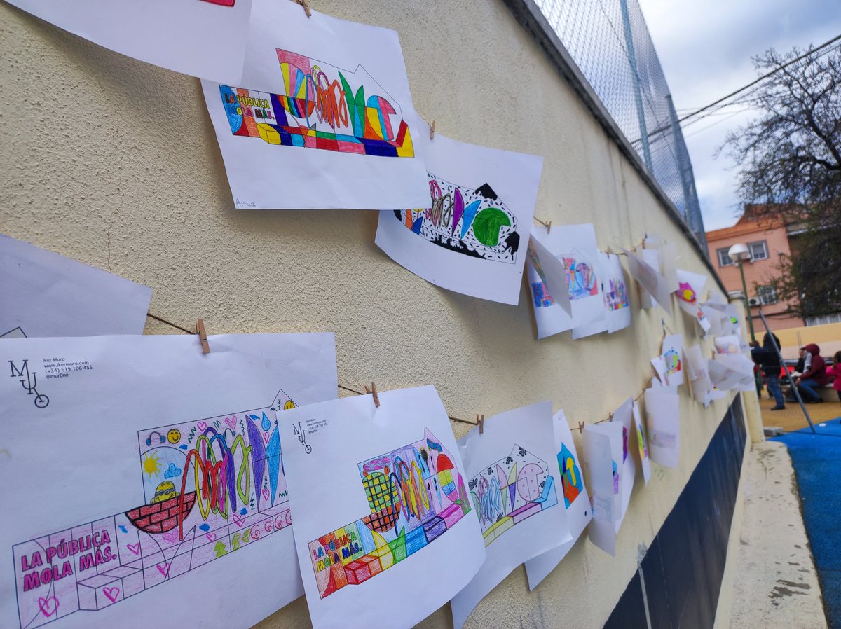 Hoy hemos inaugurado la exposición de bocetos de nuestro proyecto "Vuelta a los básicos" 
Creatividad a raudales en el <a href="/ceiplopedevega/">CEIP Lope de Vega</a> 🙌🏽