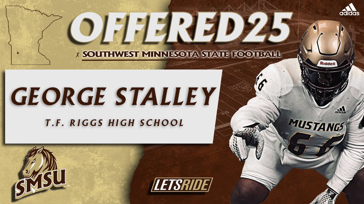 George Stalley (@georgestalley4) on Twitter photo After a great phone call and conversation with <a href="/Coach_Devlin/">Paddy Devlin</a> I am blessed to receive an offer from <a href="/SMSUfootball/">SMSU Football</a> !! After a great phone call and conversation with <a href="/Coach_Devlin/">Paddy Devlin</a> I am blessed to receive an offer from <a href="/SMSUfootball/">SMSU Football</a> !!