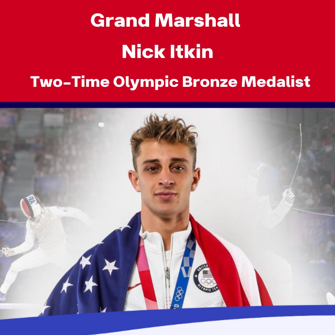 mdrBoatParade's tweet photo. Nick Itkin will be leading our parade as the Grand Marshal for our 62nd annual Marina del Rey Holiday Boat Parade.  Nick Itkin is an American foil fencer, a two-time Olympic bronze medalist, and MORE!
 https://t.co/H9wb1gYk85 https://t.co/GYR3fOiu0b
