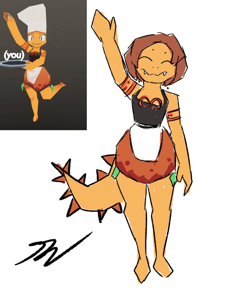 Quería intentarlo. #snootgame #fanart #sketch
(Corregido, ahora si)