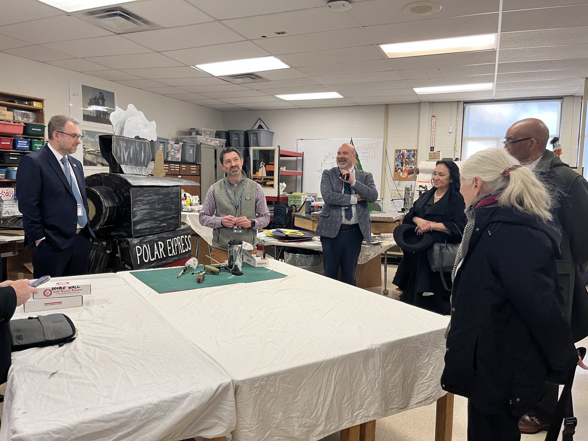 We were also thrilled to take Commissioner Rosa and our other visitors on a tour of our amazing Special Ed programs before yesterday's Town Hall!