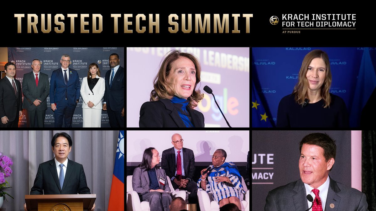 TechDiplomacy's tweet image. In the latest Tech Diplomacy Now newsletter, we cover the 2024 #TrustedTechSummit where the Krach Institute released the Global Tech Security Commission Report and the Global Trusted Tech (xGTT) Standard initiative. The Washington, DC, event was attended by hundreds of…