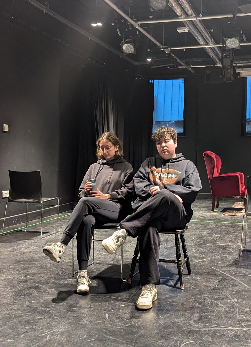 rehearsal snaps of our awesome company rehearsing for January...

get your tickets! ➡️ breadandrosestheatre.co.uk/whats-on.html