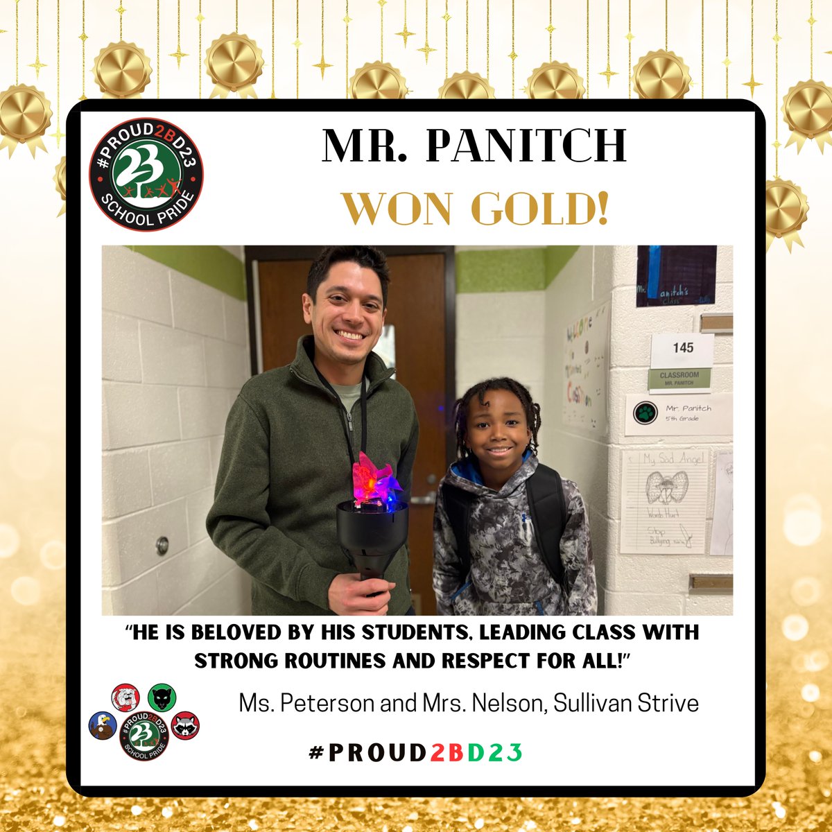 Prospect Hts. SD23 tweet media