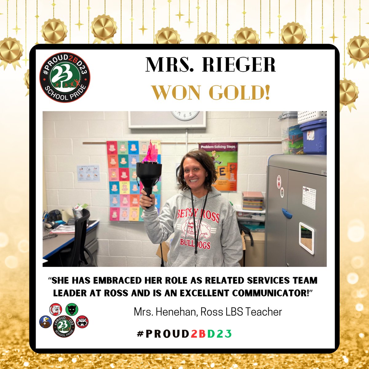 Prospect Hts. SD23 tweet media